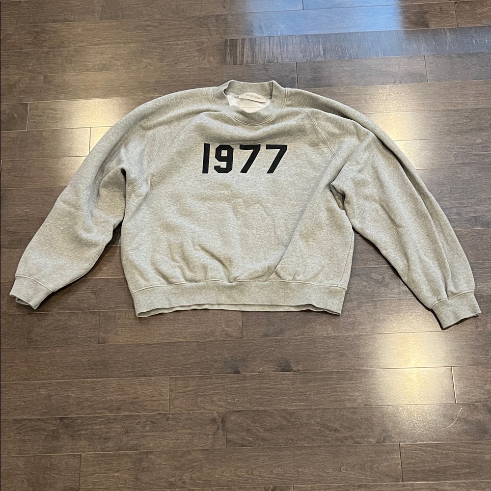 Essentials Gray 1977 Sweater